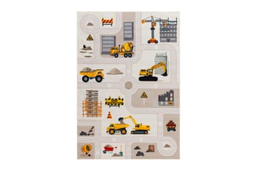 Rajender Barnteppe 120x160 cm Rektangulært - Lin - Tekstiler & tepper - Barnetekstiler - Teppe barnerom