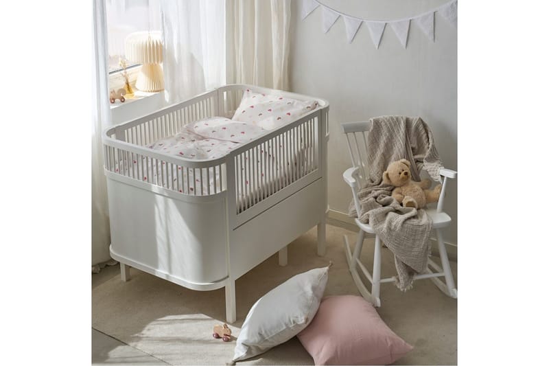 Dynetrekksett til Sprinkelseng 2-Delers Hjärttrud - beige - Tekstiler & tepper - Sengetøy - Dyne