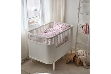 Dynetrekksett til Sprinkelseng 2-Delers Hjärttrud - Rosa - Tekstiler & tepper - Sengetøy - Dyne