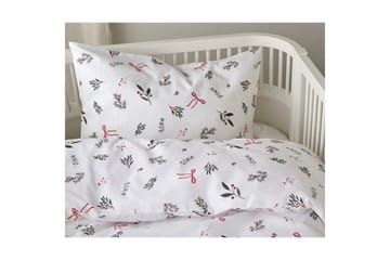 Dynetrekksett til Sprinkelseng 2-Delers Julkvisten Rød - Rød - Tekstiler & tepper - Sengetøy - Sengesett - Dynetrekksett enkeltseng