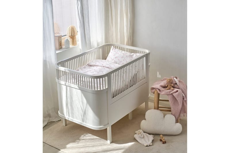 Dynetrekksett til Sprinkelseng 2-Delers Pære Rosa - Rosa - Tekstiler & tepper - Sengetøy - Dyne