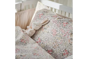 Dynetrekksett til Sprinkelseng 2-Dels Floret Sand - Brun - Tekstiler & tepper - Sengetøy - Sengesett - Dynetrekksett enkeltseng