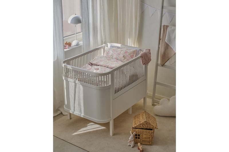 Dynetrekksett til Sprinkelseng 2-Dels Floret Sand - Brun - Tekstiler & tepper - Sengetøy - Sengesett - Dynetrekksett enkeltseng