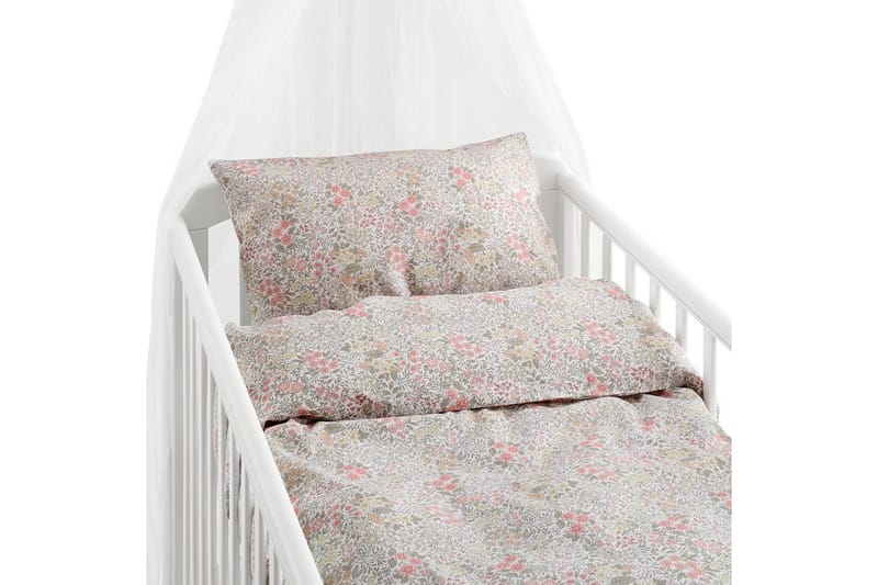 Dynetrekksett til Sprinkelseng 2-Dels Floret Sand, Brun