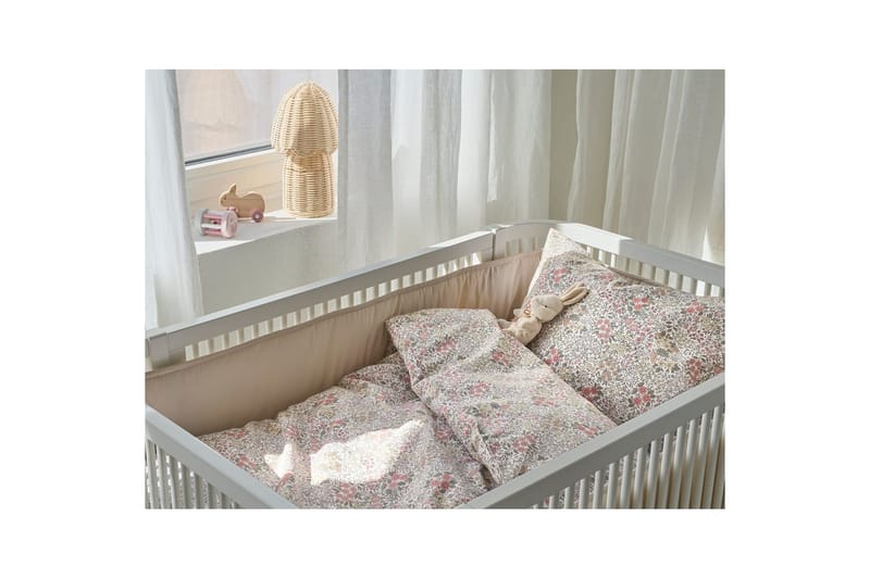 Dynetrekksett til Sprinkelseng 2-Dels Floret Sand - Brun - Tekstiler & tepper - Sengetøy - Dyne