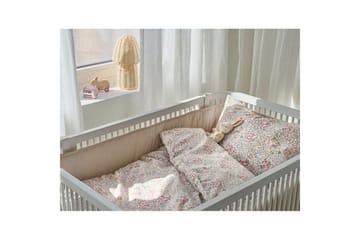 Dynetrekksett til Sprinkelseng 2-Dels Floret Sand - Brun - Tekstiler & tepper - Sengetøy - Sengesett - Dynetrekksett enkeltseng