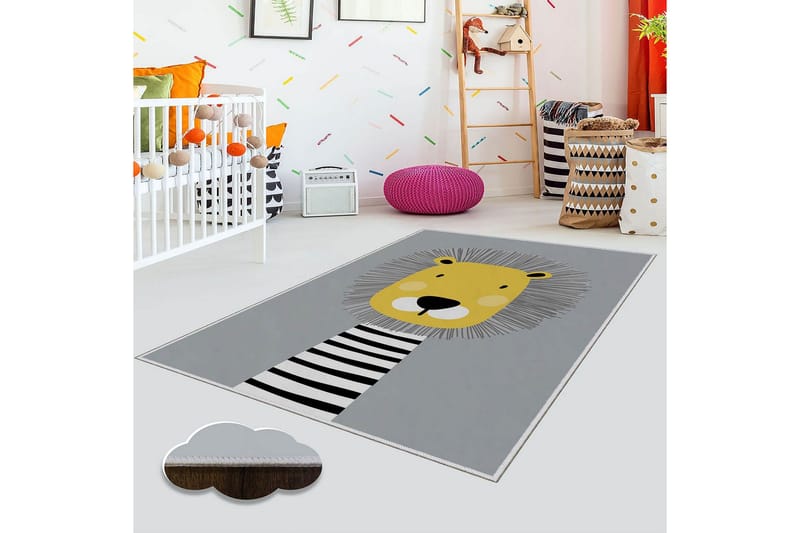 Matte (100x200) Homefesto 5 - Flerfarget - Tekstiler & tepper - Teppe & matte - Moderne matte - Viskosematter