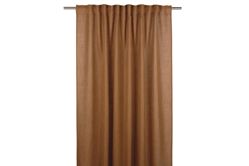 Brooklyn Gardinlengde 140x280 cm - Cognac - Tekstiler & tepper - Gardiner - Gardinlengder - Hanklengde