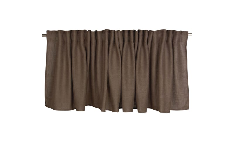 Brooklyn Gardinkappe 55 cm - Nougat - Tekstiler & tepper - Gardiner - Gardinkappe