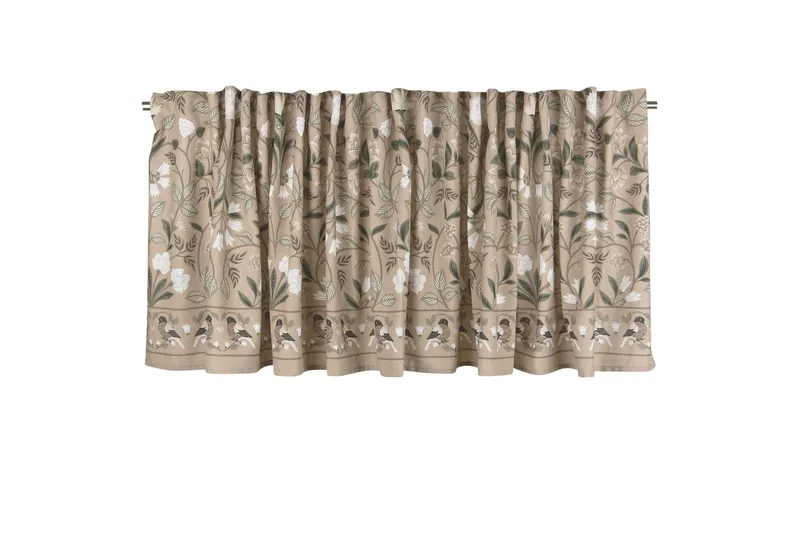 Corinne Gardinkappe 55 cm, Grønn