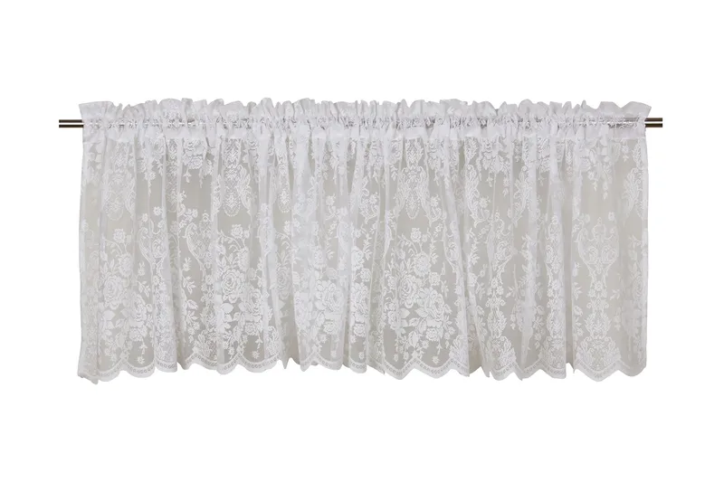 Ella Gardinkappe Kanal 55x250 cm, Hvit