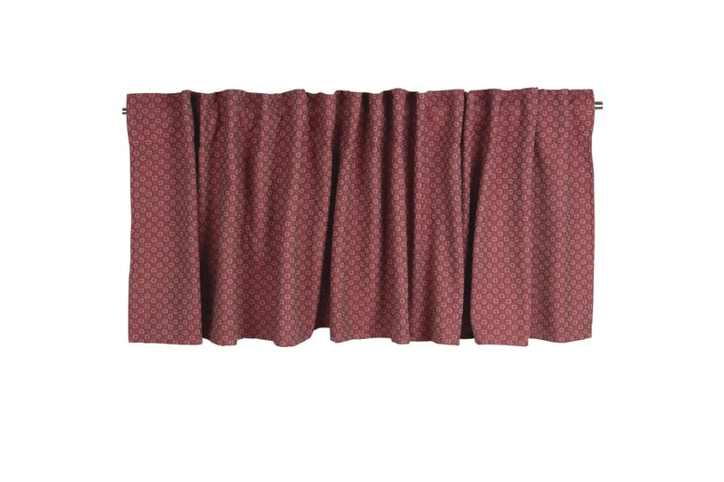 Gardinkappa Fondaco Beige, Röd