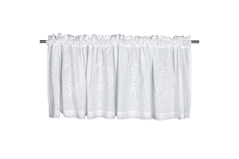 Gardinkappe Emmy 55x250 cm Hvit - Gardinkappe