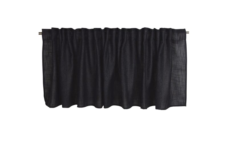 Alan Gardinkappe 55 cm - Svart - Tekstiler & tepper - Gardiner - Gardinlengder - Hanklengde