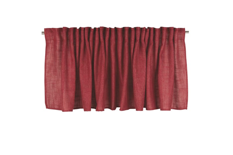 Alan Gardinkappe 55 cm - Rød - Tekstiler & tepper - Gardiner - Gardinkappe