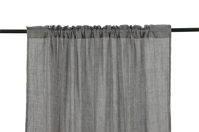 Elena Gardin 135x290 cm - Grå - Tekstiler & tepper - Gardiner - Gardinlengder - Kanallengde