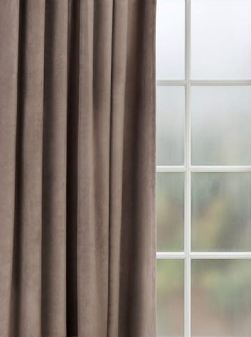 Gardin Elsa 140x250 cm - Greige - Tekstiler & tepper - Gardiner - Gardinlengder - Leggbåndslengde