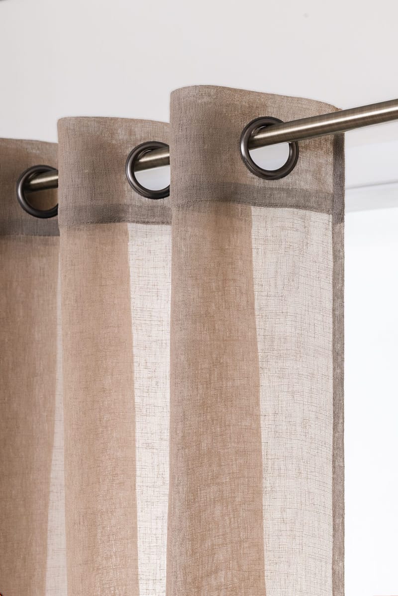 Gardin Felicia 140x240 cm - Linbeige - Tekstiler & tepper - Gardiner - Gardinlengder - Maljegardiner
