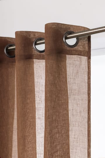 Gardin Felicia 140x240 cm - Rustbrun - Tekstiler & tepper - Gardiner - Gardinlengder - Maljegardiner