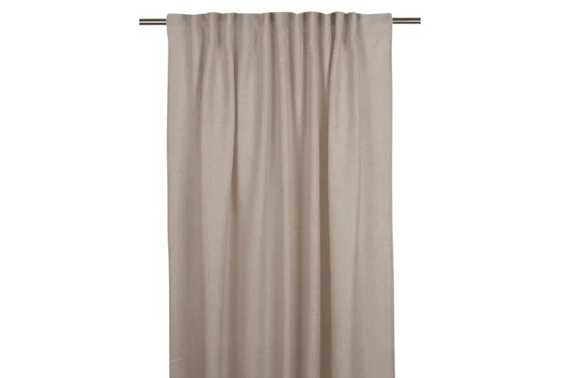 Brooklyn Gardinlengde 140x250 cm - Sand - Tekstiler & tepper - Gardiner - Gardinkappe