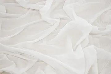 Elena Gardin 135x240 cm - Hvid - Tekstiler & tepper - Gardiner - Gardinlengder - Kanallengde