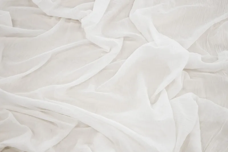 Elena Gardin 135x240 cm - Hvid - Tekstiler & tepper - Gardiner - Gardinlengder - Kanallengde