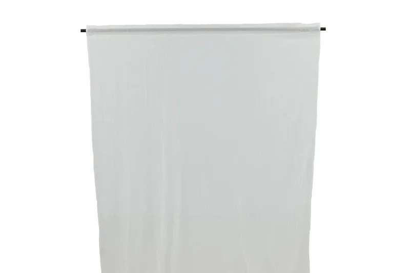 Elena Gardin 135x240 cm - Hvid - Tekstiler & tepper - Gardiner - Gardinlengder - Kanallengde
