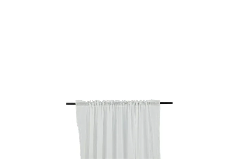 Elena Gardin 135x240 cm - Hvid - Tekstiler & tepper - Gardiner - Gardinlengder - Kanallengde