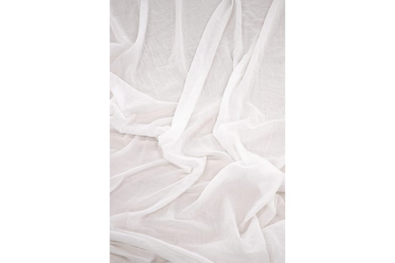 Elena Gardin 135x290 cm - Hvid - Tekstiler & tepper - Gardiner - Gardinlengder - Kanallengde
