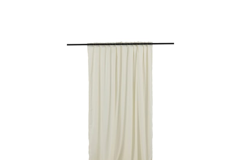 Elma Gardin 140x290 cm - Hvid - Tekstiler & tepper - Gardiner - Gardinlengder - Kanallengde