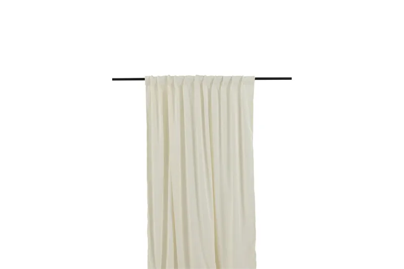 Elma Gardin 140x290 cm - Hvid - Tekstiler & tepper - Gardiner - Gardinlengder - Kanallengde