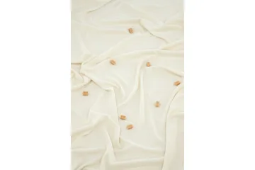 Elma Gardin 140x290 cm - Hvid - Tekstiler & tepper - Gardiner - Gardinlengder - Kanallengde