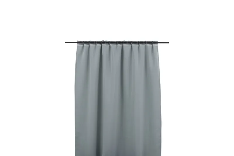 Evelyn Gardin 135x240 cm - Lysegrå - Tekstiler & tepper - Gardiner - Gardinlengder - Kanallengde