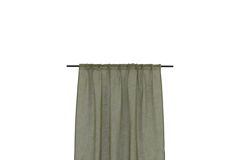 Kaya Gardin 140x290 cm - Grøn - Tekstiler & tepper - Gardiner - Gardinlengder - Kanallengde