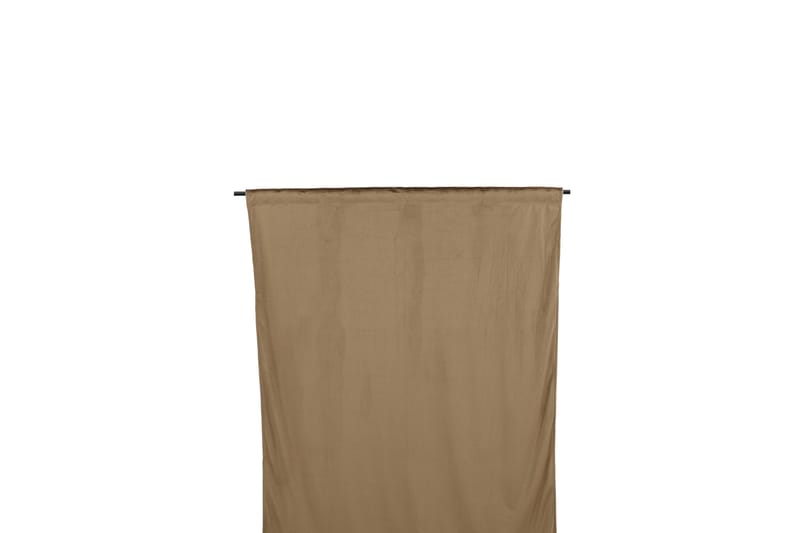 Mary Gardin 135x250 cm - Brun - Tekstiler & tepper - Gardiner - Gardinlengder - Kanallengde