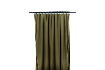 Mary Gardin 135x250 cm - Grøn - Tekstiler & tepper - Gardiner - Gardinlengder - Kanallengde