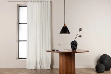 Mary Gardin 135x250 cm - Hvid - Tekstiler & tepper - Gardiner - Gardinlengder - Kanallengde