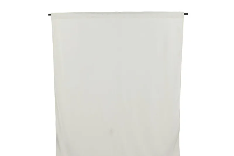 Mary Gardin 135x250 cm - Hvid - Tekstiler & tepper - Gardiner - Gardinlengder - Kanallengde