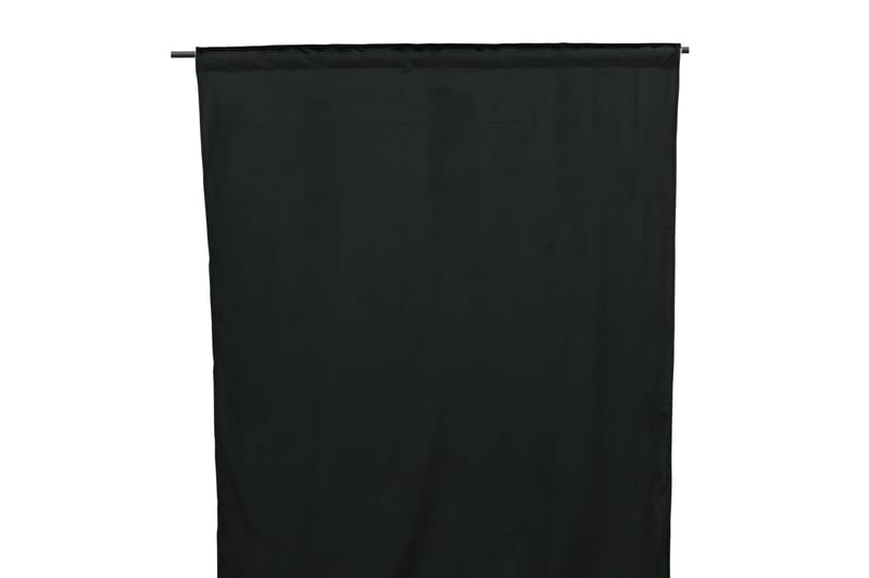 Mary Gardin 135x250 cm - Sort - Tekstiler & tepper - Gardiner - Gardinlengder - Kanallengde