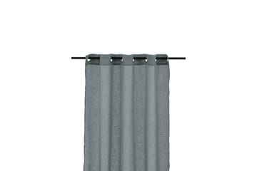 Kaya Gardin metallringer 140x290 cm - Grå - Tekstiler & tepper - Gardiner - Gardinlengder - Maljegardiner