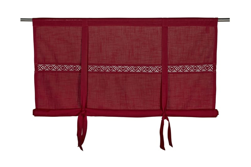 Heisgardin Sanna 180x120 cm Rød - Liftgardin & roll up gardin