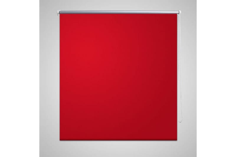 Mørkeleggingsrullegardin 160 x 175 cm Rød - Rød|Hvit - Rullegardin