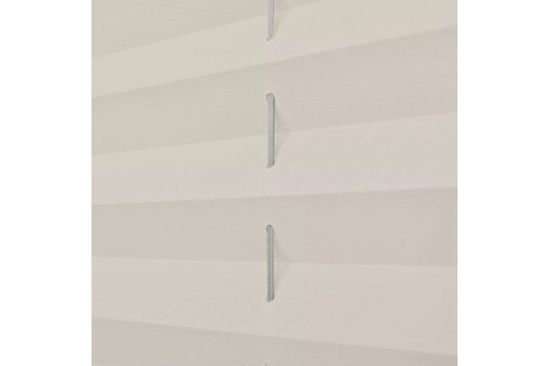Plissegardiner 110 x 150 cm Krem - Hvit - Persienner
