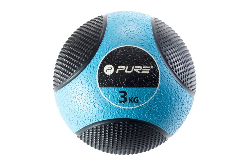 Pure2Improve Medisinball 3 kg blå - Persienner