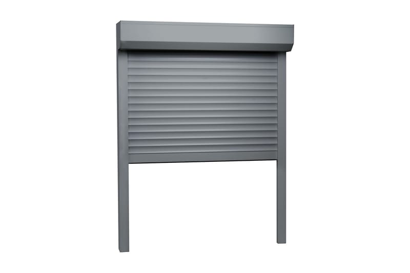 Rulleskodde aluminium 70x100 cm antrasitt - Persienner