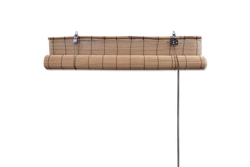 Brun bambus rullegardin 140x160 cm - Brun - Rullegardin