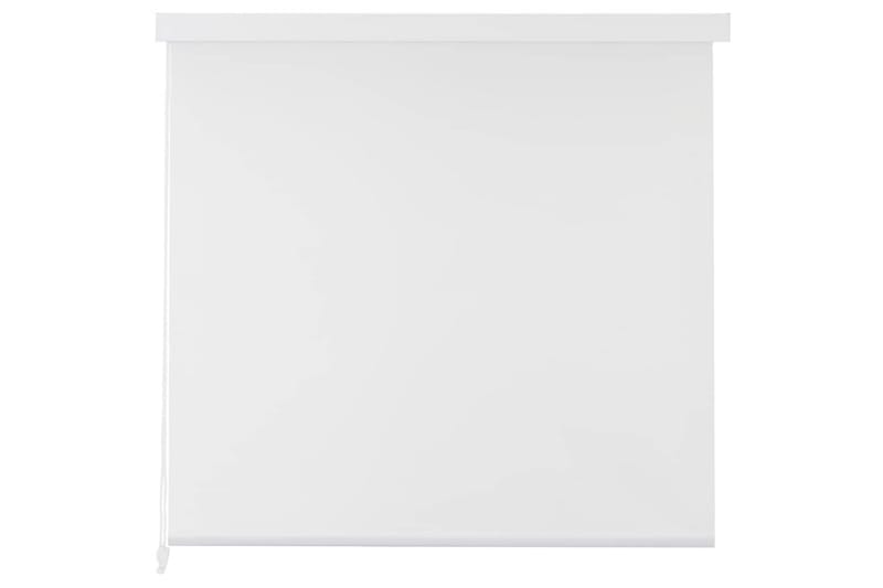 Dusjforheng 100x240 cm hvit - Hvit - Rullegardin