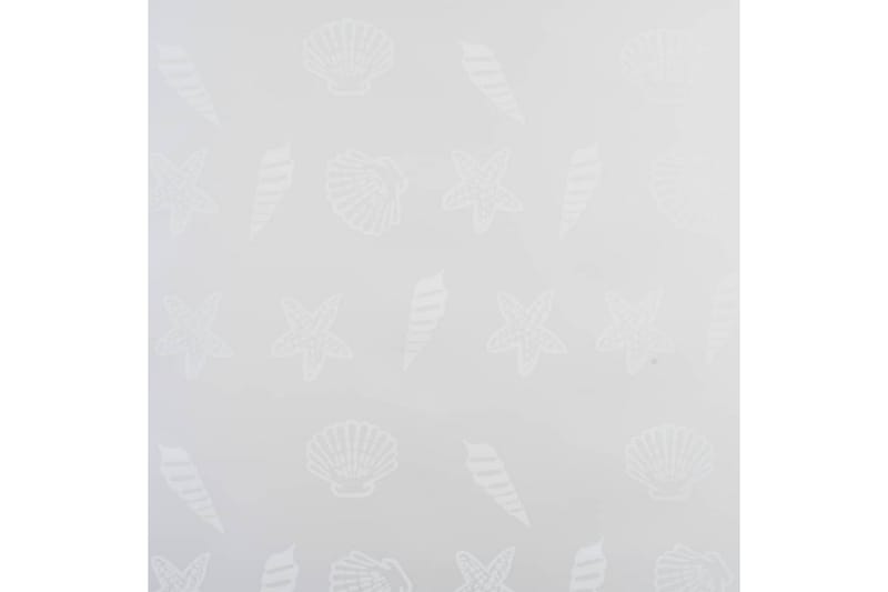 Dusjforheng 100x240 cm sjøstjerne - Grå - Rullegardin