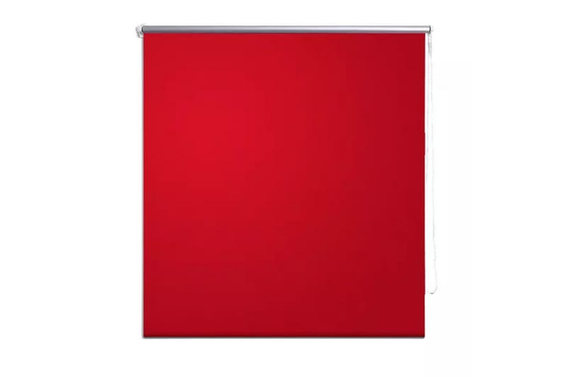 Mørkeleggingsrullegardin 100 x 175 cm Rød - Rød|Hvit - Rullegardin