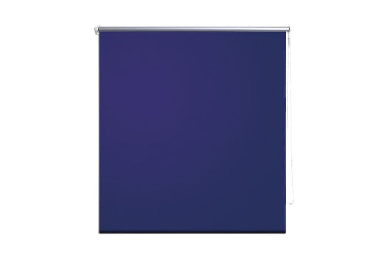Mørkeleggingsrullegardin 120 x 175 cm Marineblå - Blå|Hvit - Rullegardin